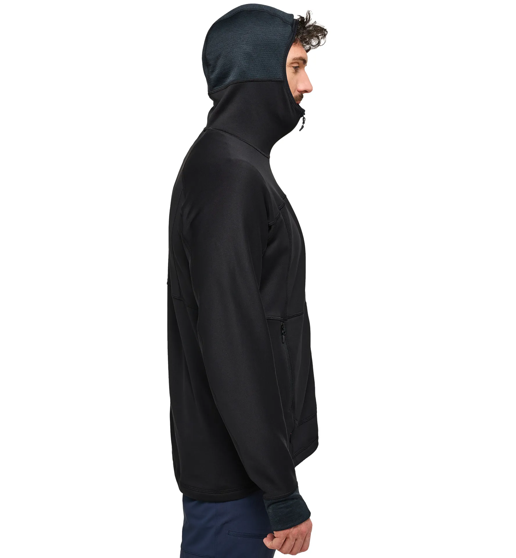 Haglöfs Betula Hood Men- Jackor|Fleece · Mellanlager
