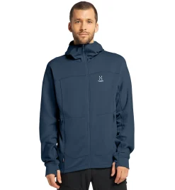Haglöfs Betula Hood Men- Jackor|Fleece · Mellanlager