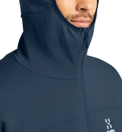 Haglöfs Betula Hood Men- Jackor|Fleece · Mellanlager