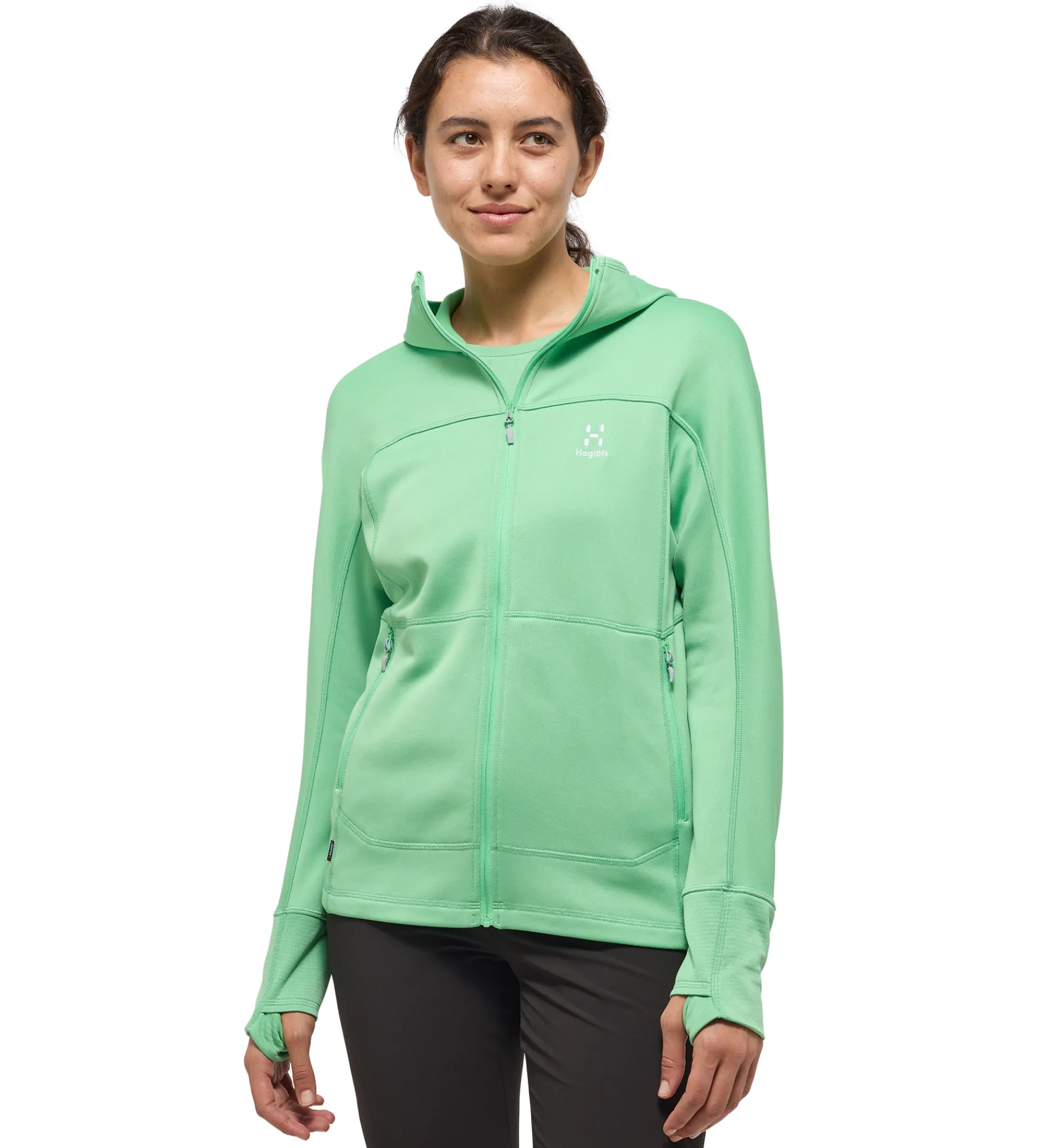 Haglöfs Betula Hood Women- Jackor|Fleece · Mellanlager