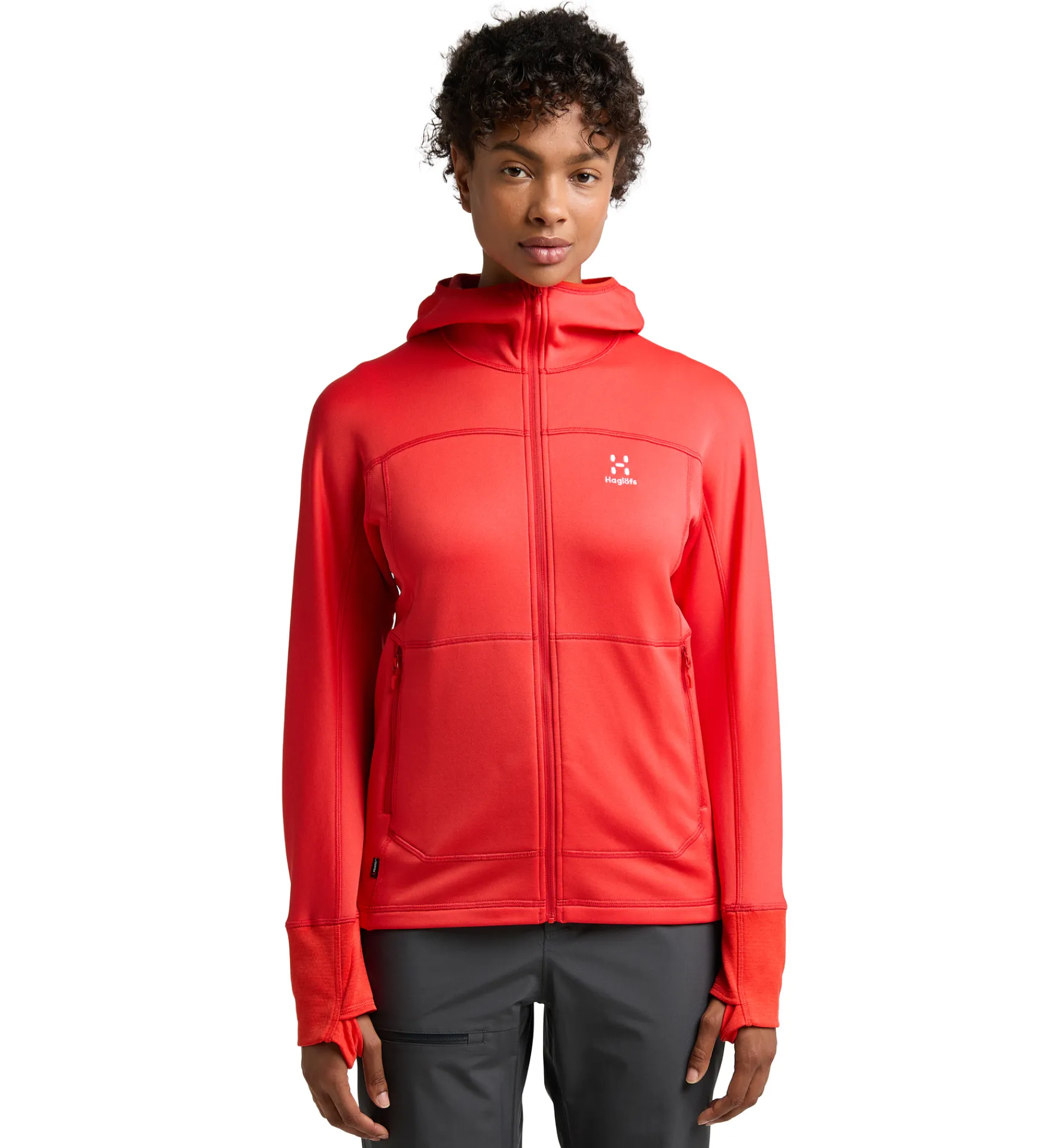 Haglöfs Betula Hood Women- Jackor|Fleece · Mellanlager