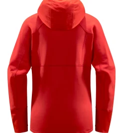 Haglöfs Betula Hood Women- Jackor|Fleece · Mellanlager