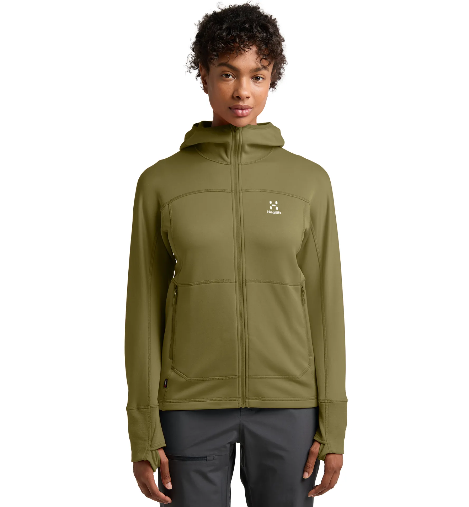 Haglöfs Betula Hood Women- Jackor|Fleece · Mellanlager