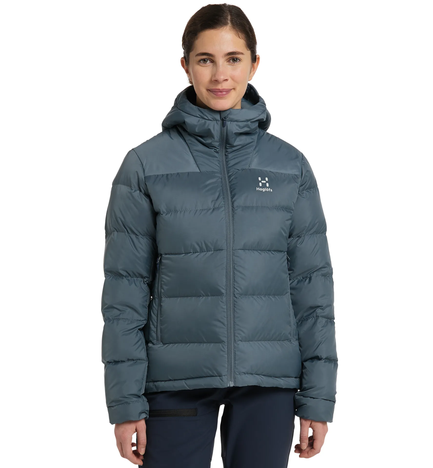 Haglöfs Bield Down Hood Women- Jackor|Vandring