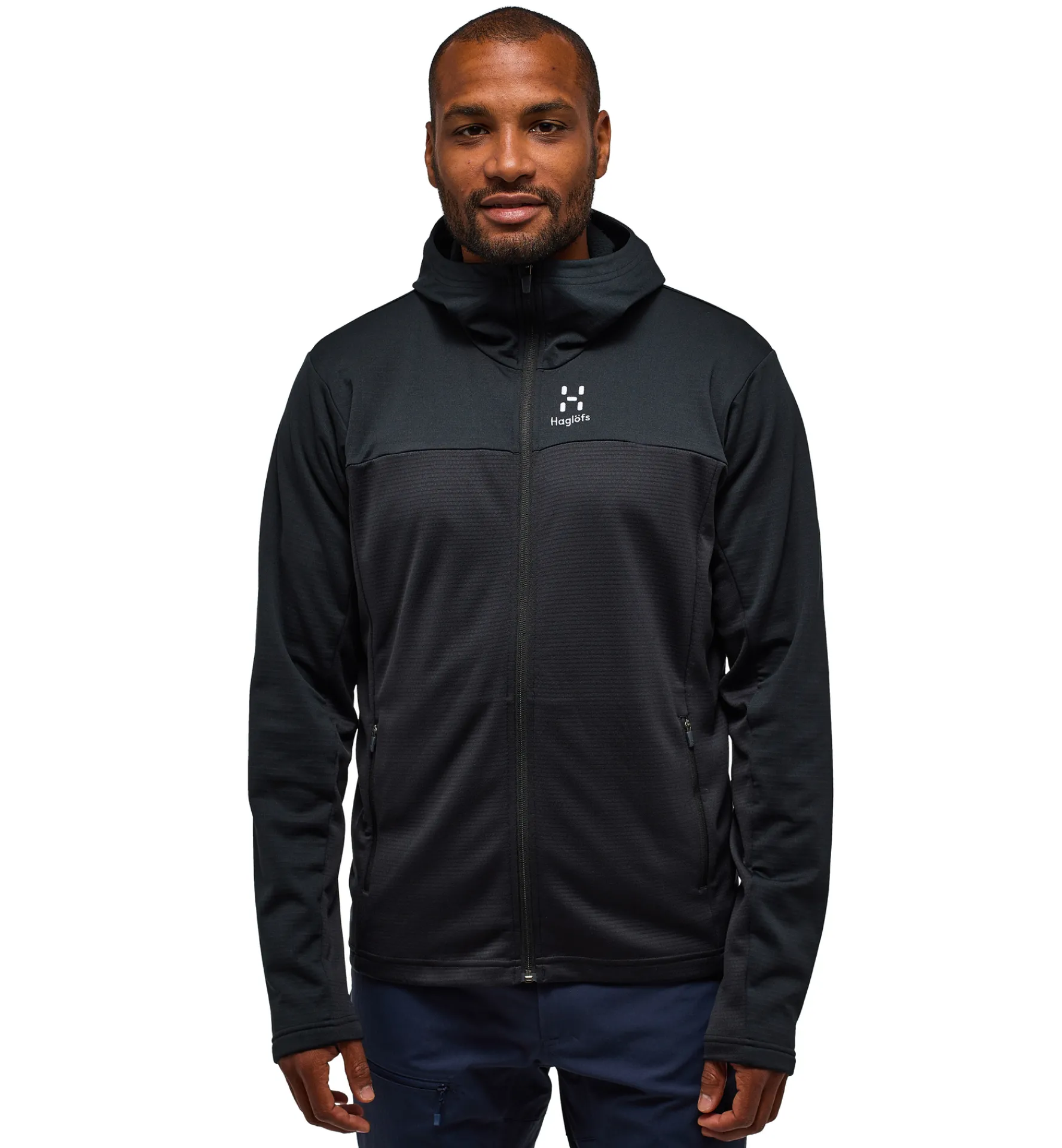 Haglöfs Lark Mid Hood Men- Jackor|Fleece · Mellanlager