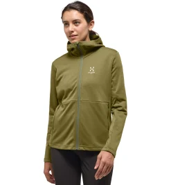 Haglöfs Lark Mid Hood Women- Jackor|Fleece · Mellanlager