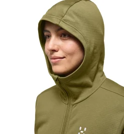 Haglöfs Lark Mid Hood Women- Jackor|Fleece · Mellanlager