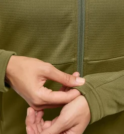 Haglöfs Lark Mid Hood Women- Jackor|Fleece · Mellanlager