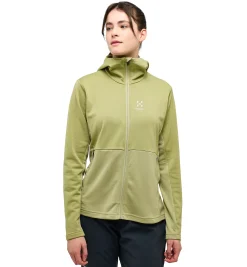 Haglöfs Lark Mid Hood Women- Jackor|Fleece · Mellanlager