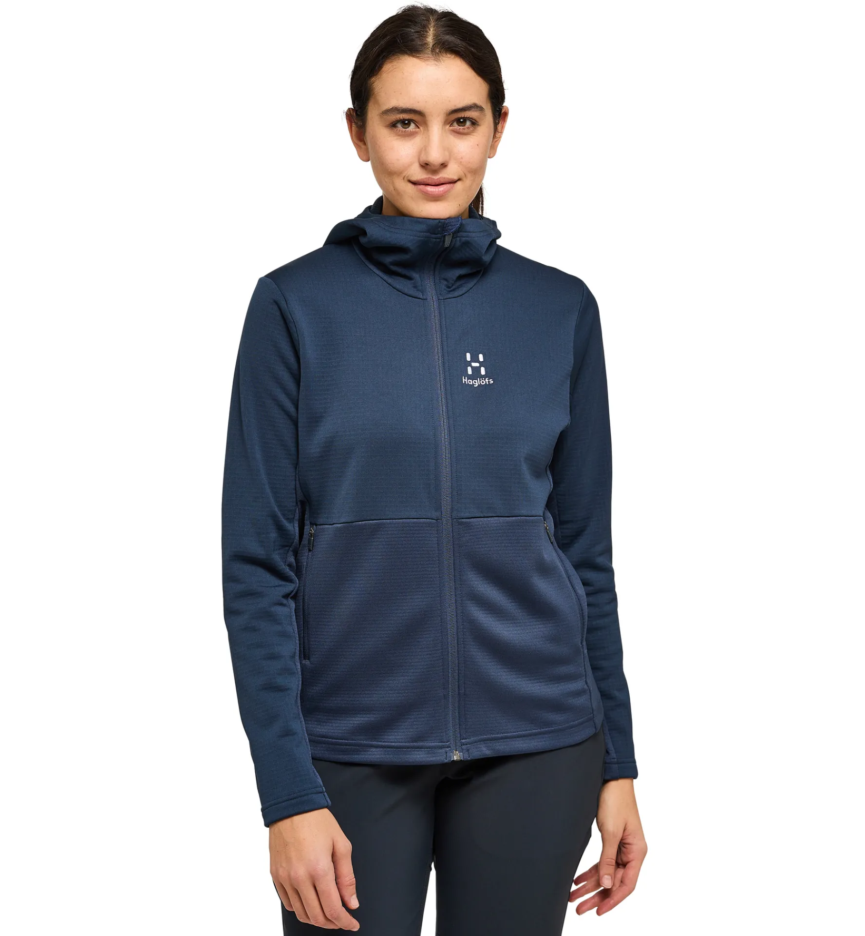 Haglöfs Lark Mid Hood Women- Jackor|Fleece · Mellanlager