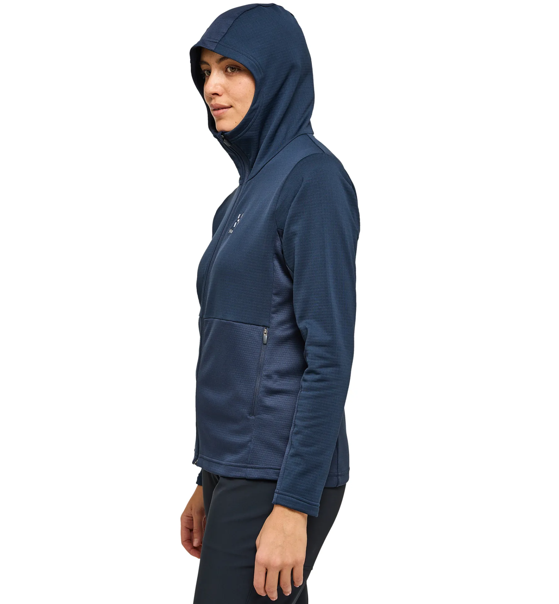 Haglöfs Lark Mid Hood Women- Jackor|Fleece · Mellanlager