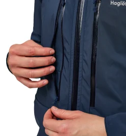Haglöfs L.I.M Hybrid Touring Hood Women- Jackor|Skidor · Snowboard