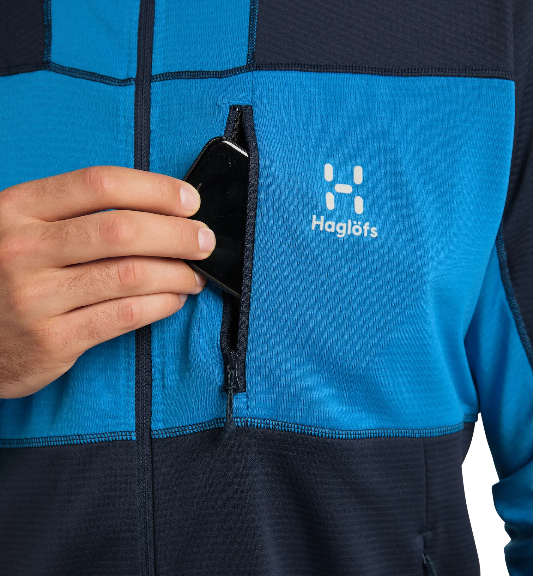 Haglöfs L.I.M Mid Fast Hood Men- Jackor|Fleece · Mellanlager