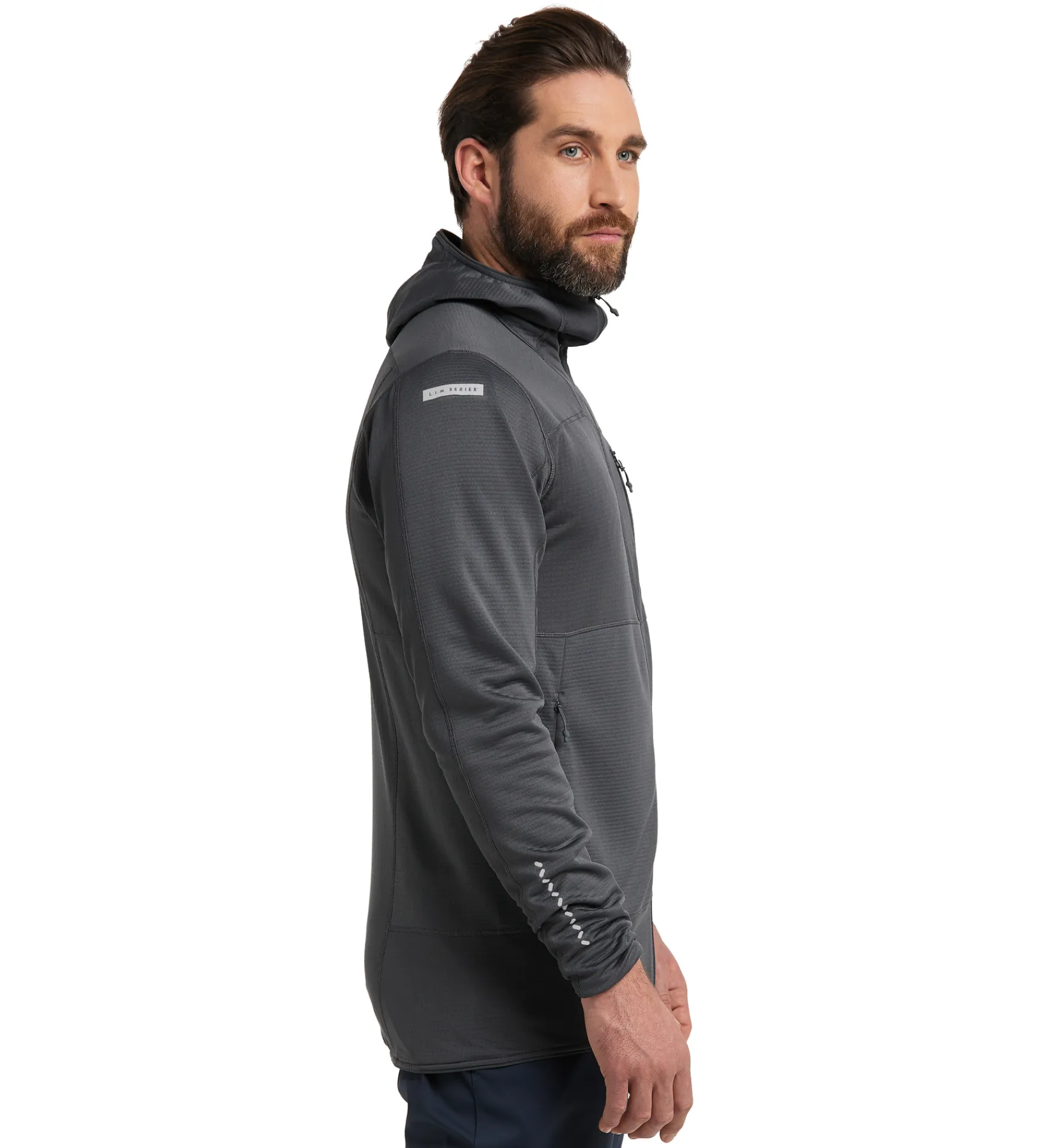 Haglöfs L.I.M Mid Fast Hood Men- Jackor|Fleece · Mellanlager