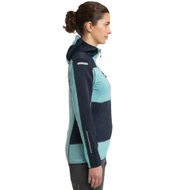 Haglöfs L.I.M Mid Fast Hood Women- Jackor|Fleece · Mellanlager