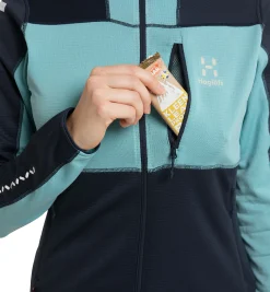 Haglöfs L.I.M Mid Fast Hood Women- Jackor|Fleece · Mellanlager