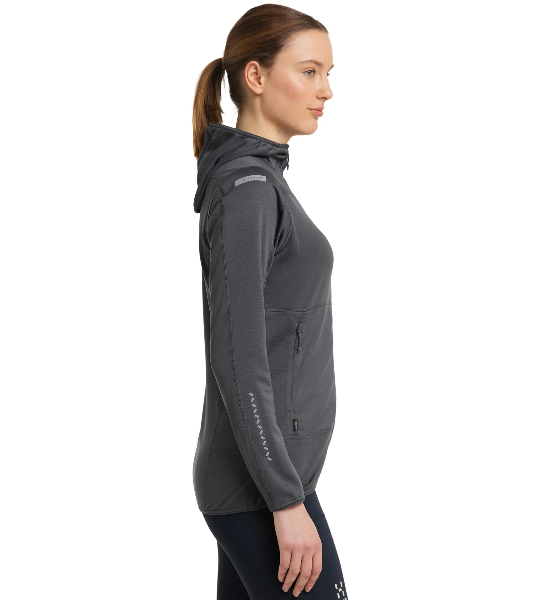 Haglöfs L.I.M Mid Fast Hood Women- Jackor|Fleece · Mellanlager