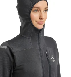 Haglöfs L.I.M Mid Fast Hood Women- Jackor|Fleece · Mellanlager