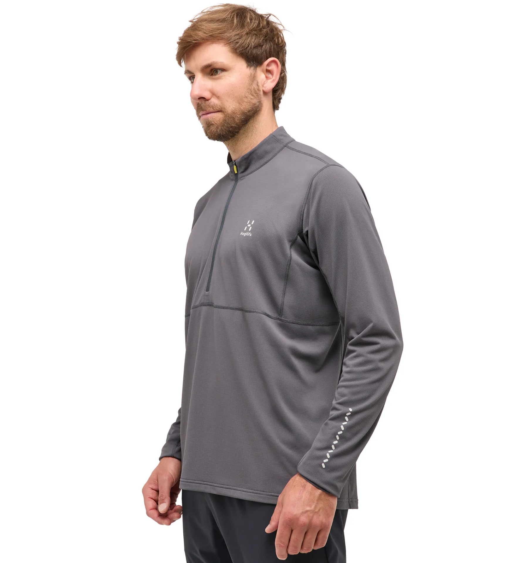 Haglöfs L.I.M Tempo Trail Halfzip Men- Fleece · Mellanlager
