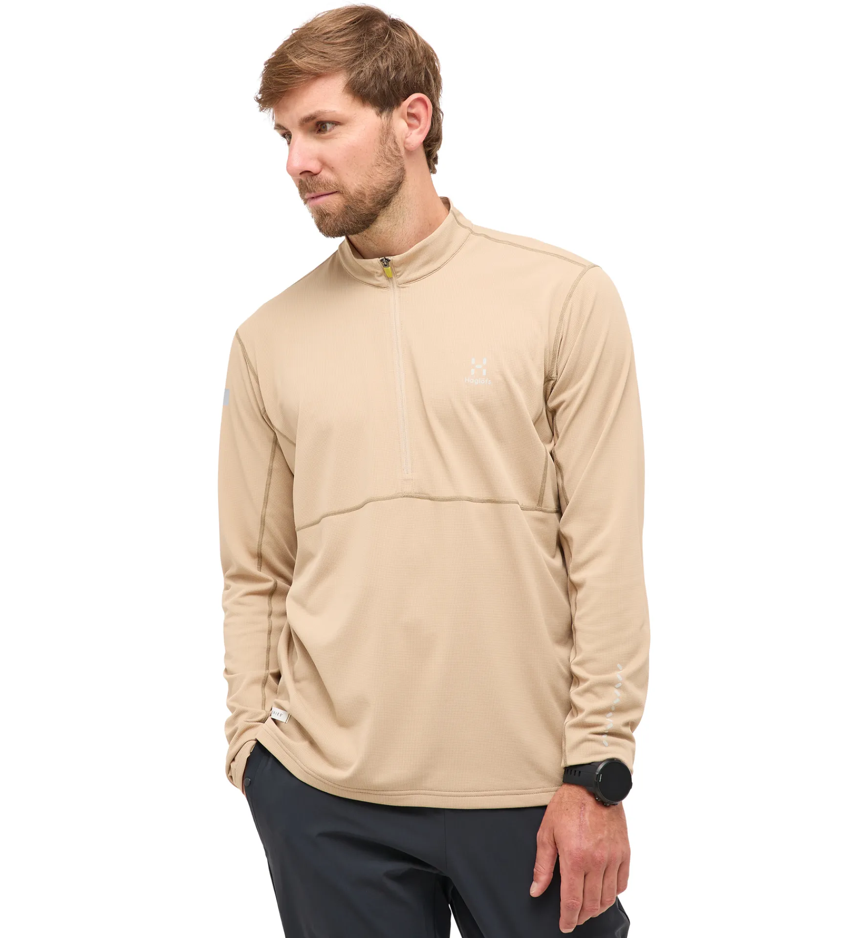 Haglöfs L.I.M Tempo Trail Halfzip Men- Fleece · Mellanlager