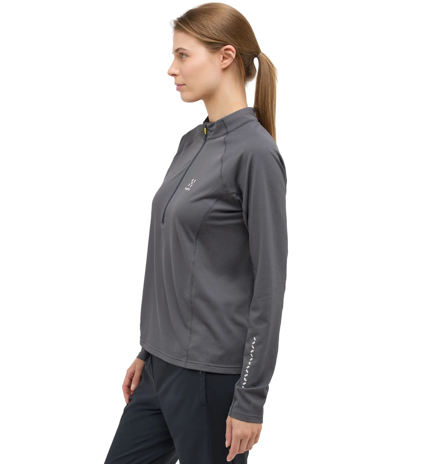 Haglöfs L.I.M Tempo Trail Halfzip Women- Fleece · Mellanlager
