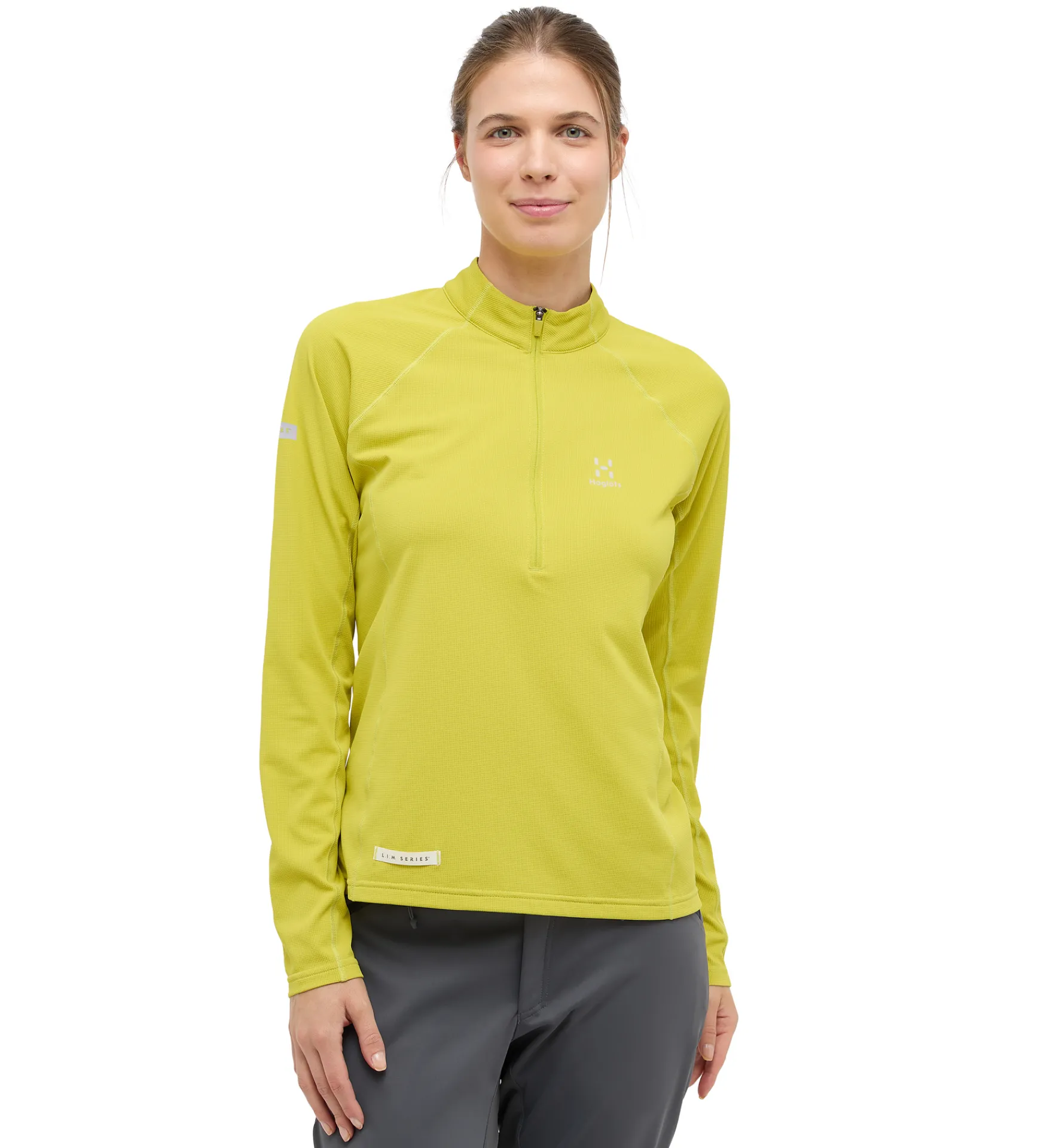 Haglöfs L.I.M Tempo Trail Halfzip Women- Fleece · Mellanlager