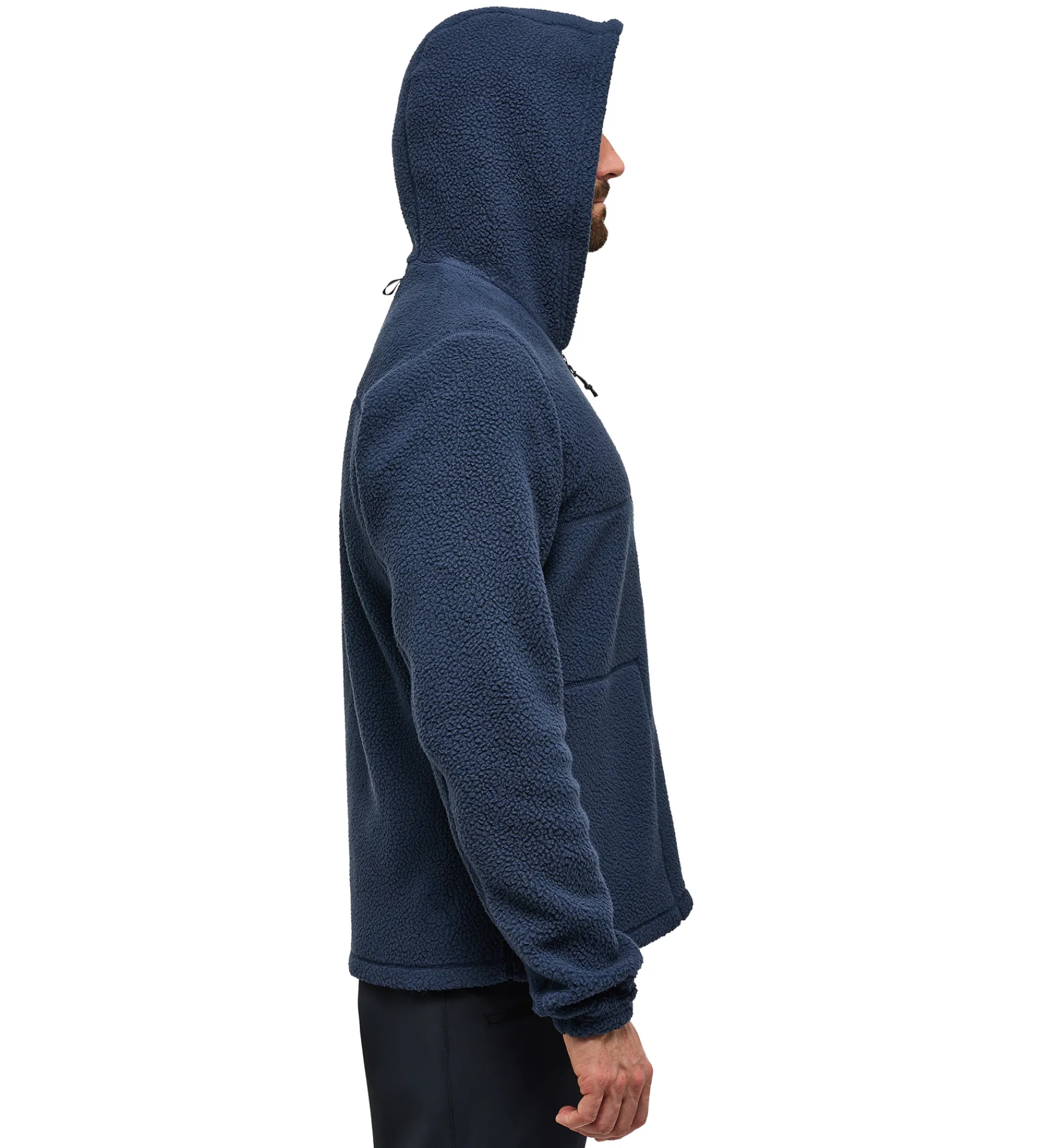 Haglöfs Malung Pile Hood Men- Jackor|Fleece · Mellanlager