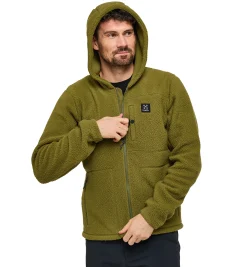 Haglöfs Malung Pile Hood Men- Jackor|Fleece · Mellanlager