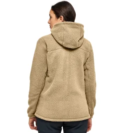 Haglöfs Malung Pile Hood Women- Jackor|Fleece · Mellanlager