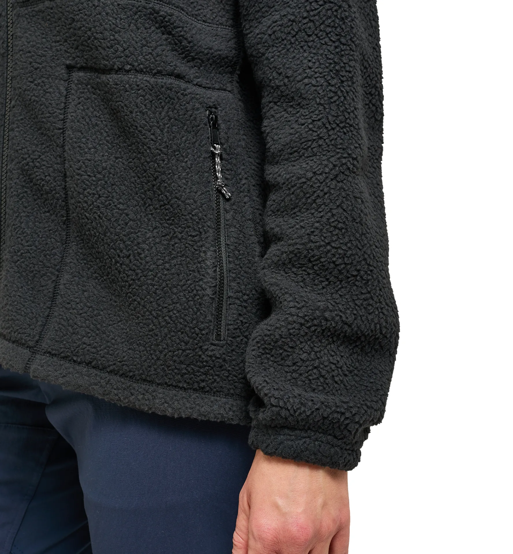 Haglöfs Malung Pile Hood Women- Jackor|Fleece · Mellanlager