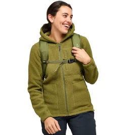 Haglöfs Malung Pile Hood Women- Jackor|Fleece · Mellanlager
