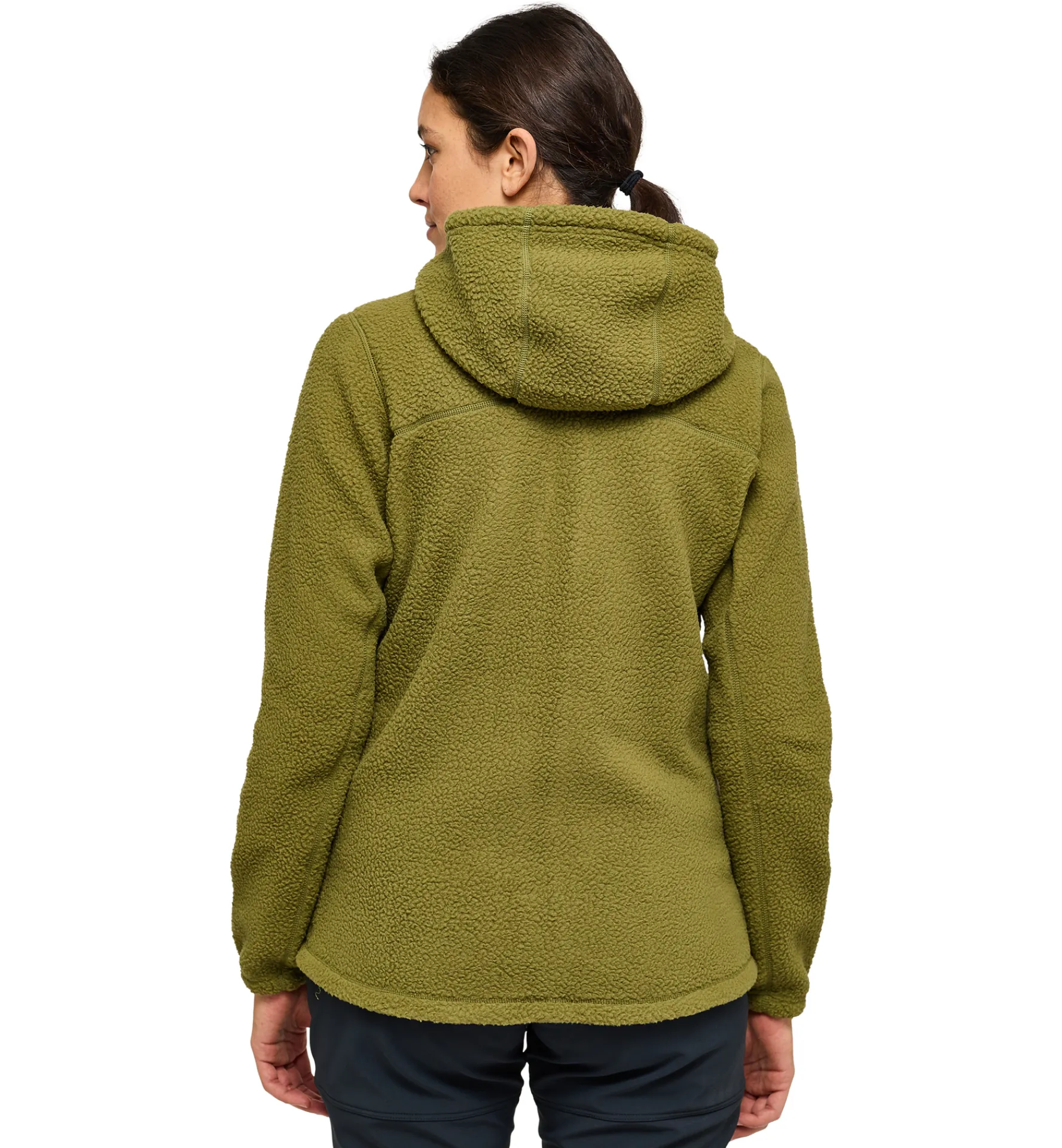 Haglöfs Malung Pile Hood Women- Jackor|Fleece · Mellanlager
