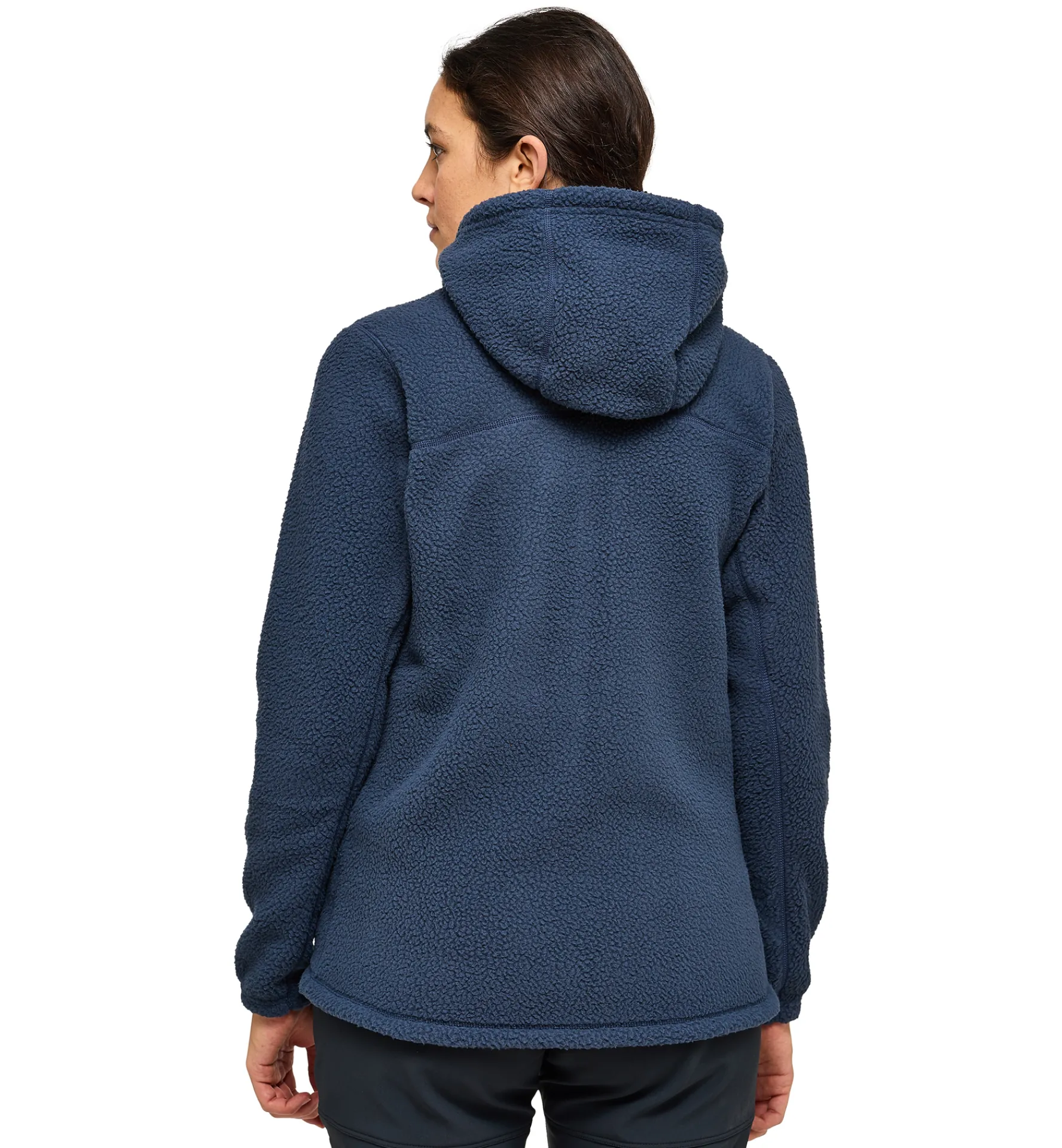 Haglöfs Malung Pile Hood Women- Jackor|Fleece · Mellanlager