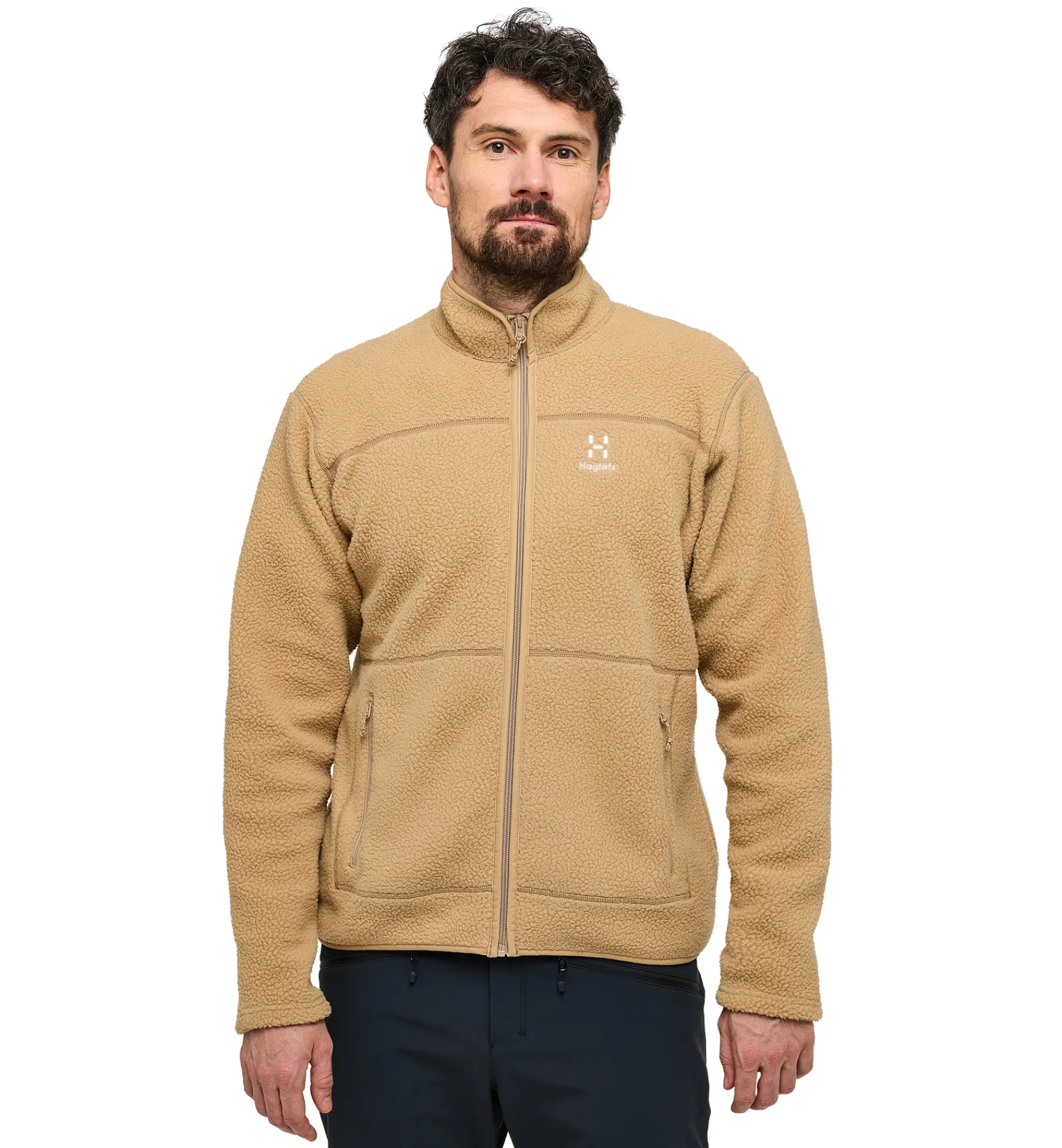 Haglöfs Mossa Pile Jacket Men- Jackor|Fleece · Mellanlager