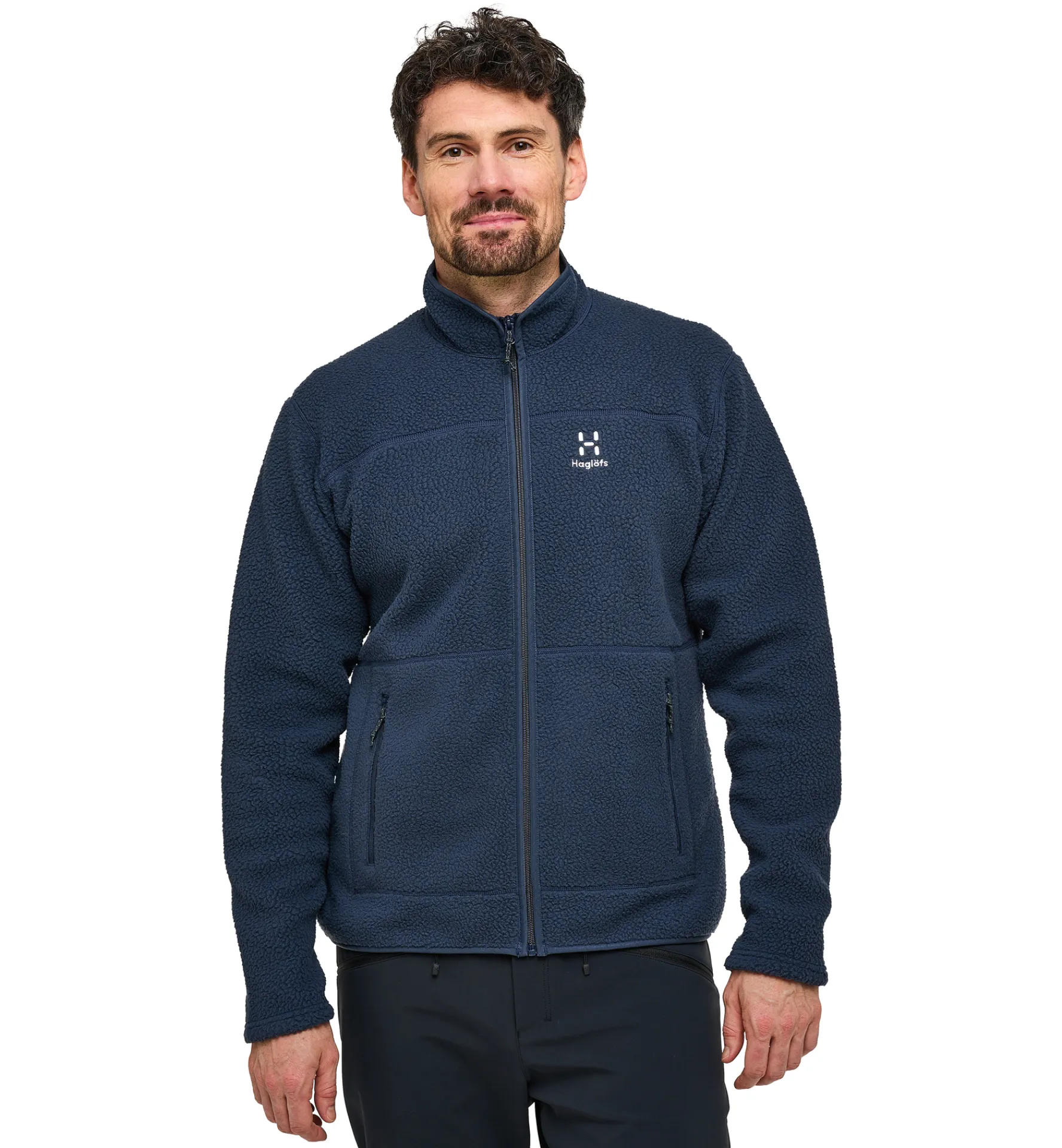 Haglöfs Mossa Pile Jacket Men- Jackor|Fleece · Mellanlager
