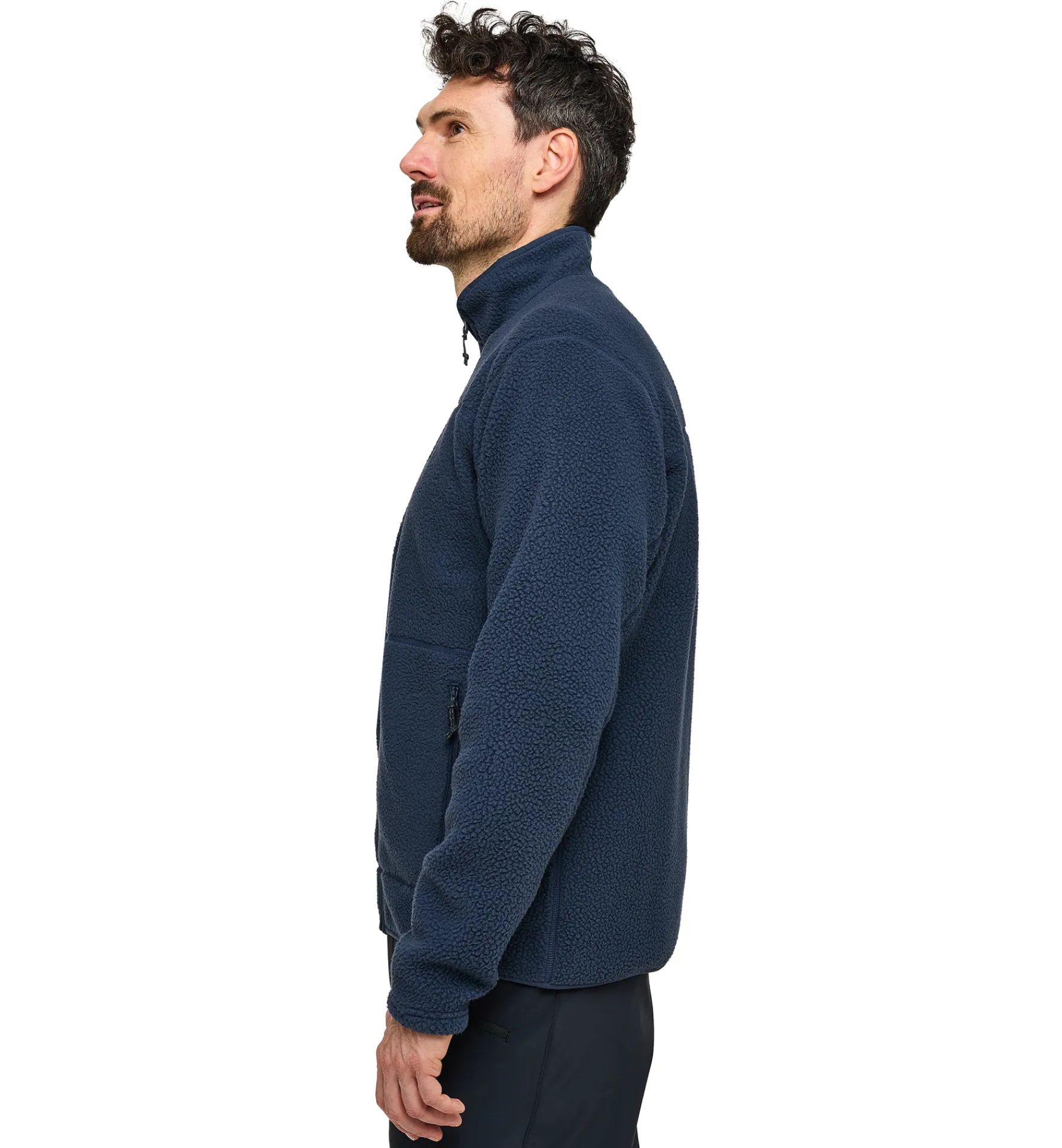 Haglöfs Mossa Pile Jacket Men- Jackor|Fleece · Mellanlager