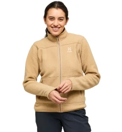 Haglöfs Mossa Pile Jacket Women- Jackor|Fleece · Mellanlager