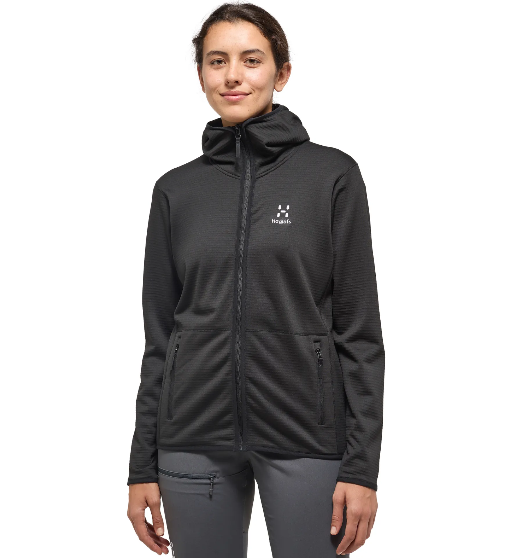 Haglöfs Mulet Mid Hood Women- Jackor|Fleece · Mellanlager