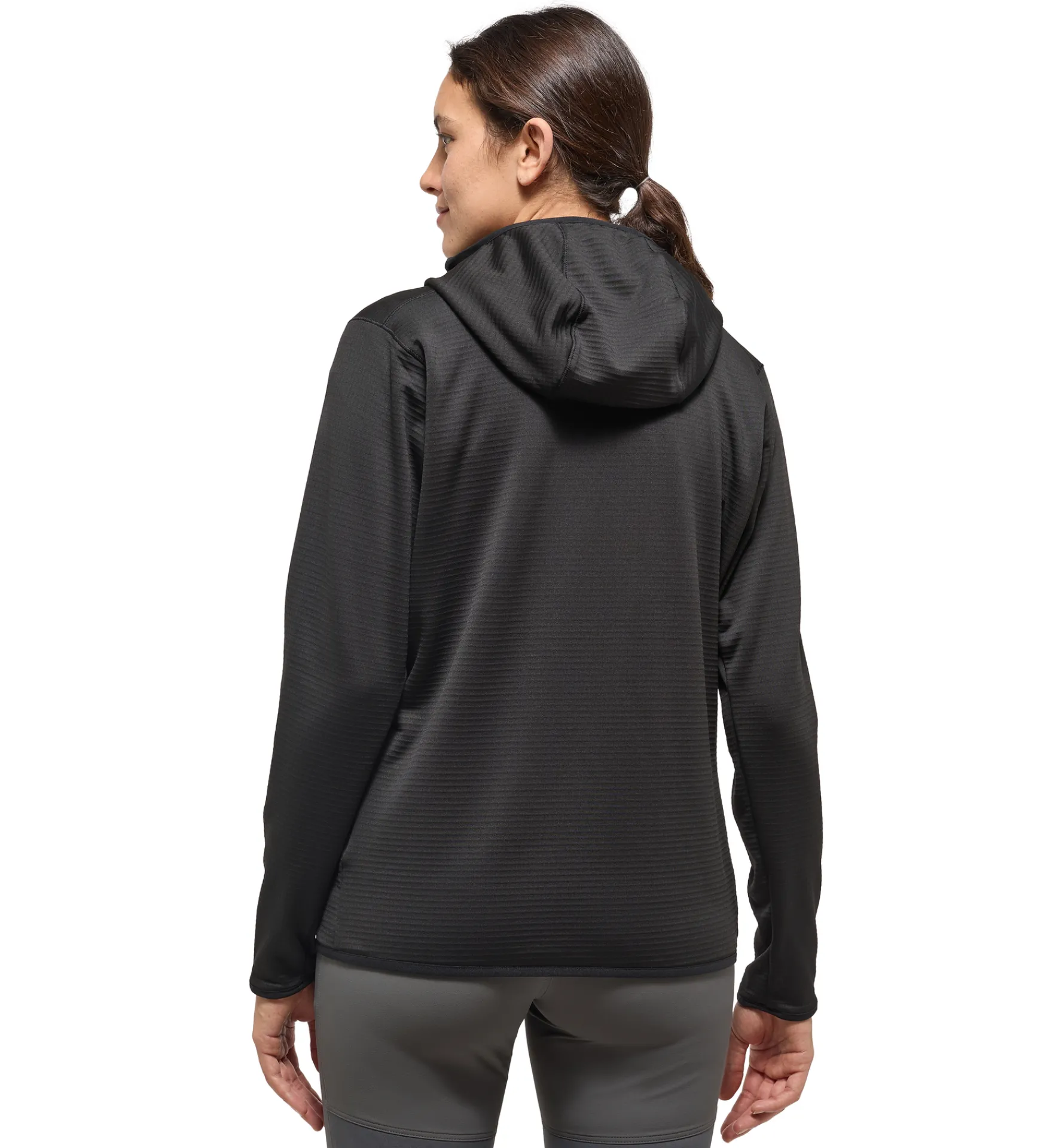 Haglöfs Mulet Mid Hood Women- Jackor|Fleece · Mellanlager