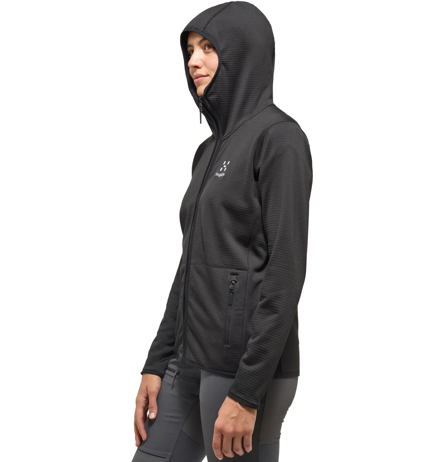 Haglöfs Mulet Mid Hood Women- Jackor|Fleece · Mellanlager