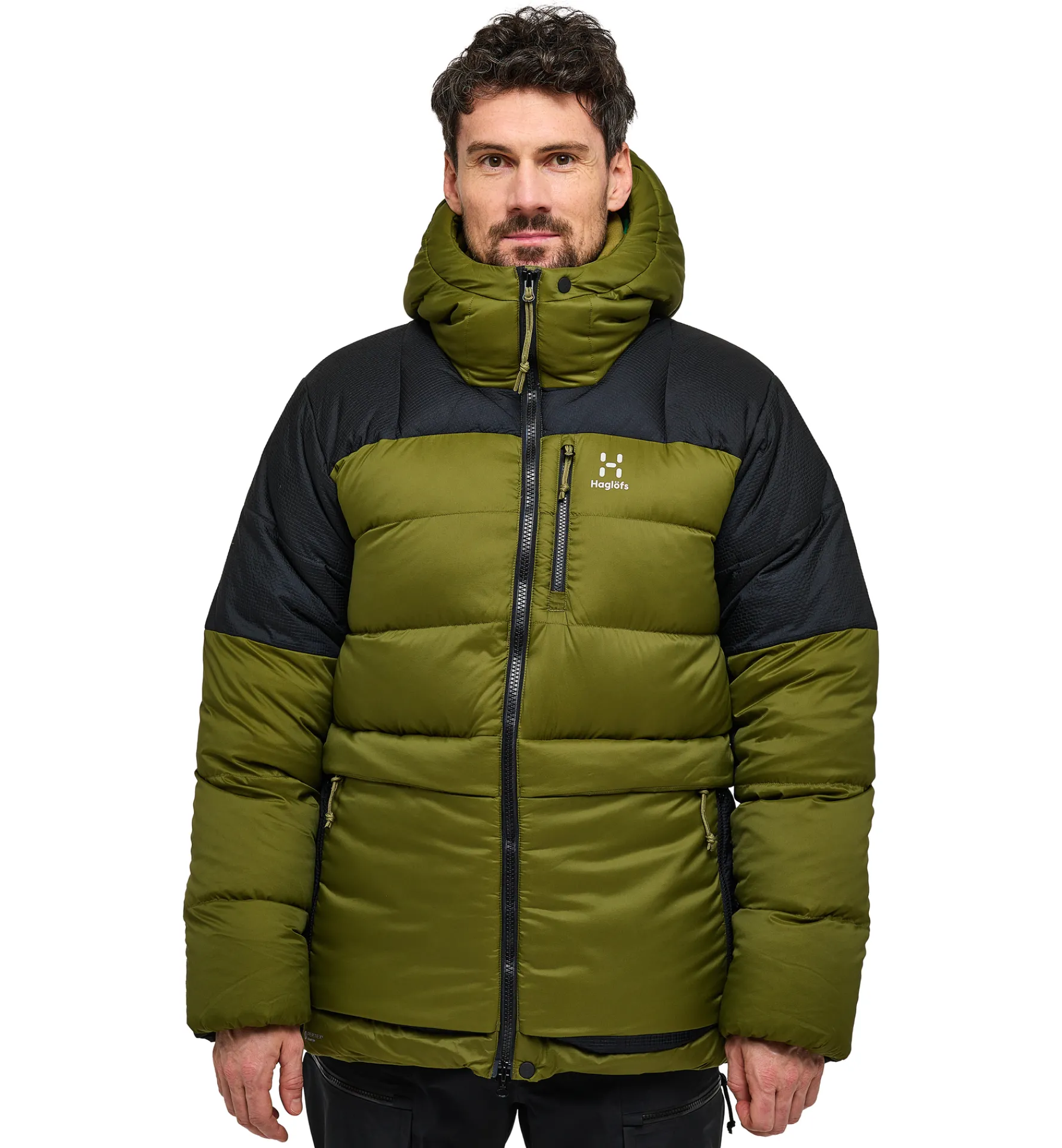 Haglöfs Riksgränsen Down 850 Hood Men- Jackor|Skidor · Snowboard