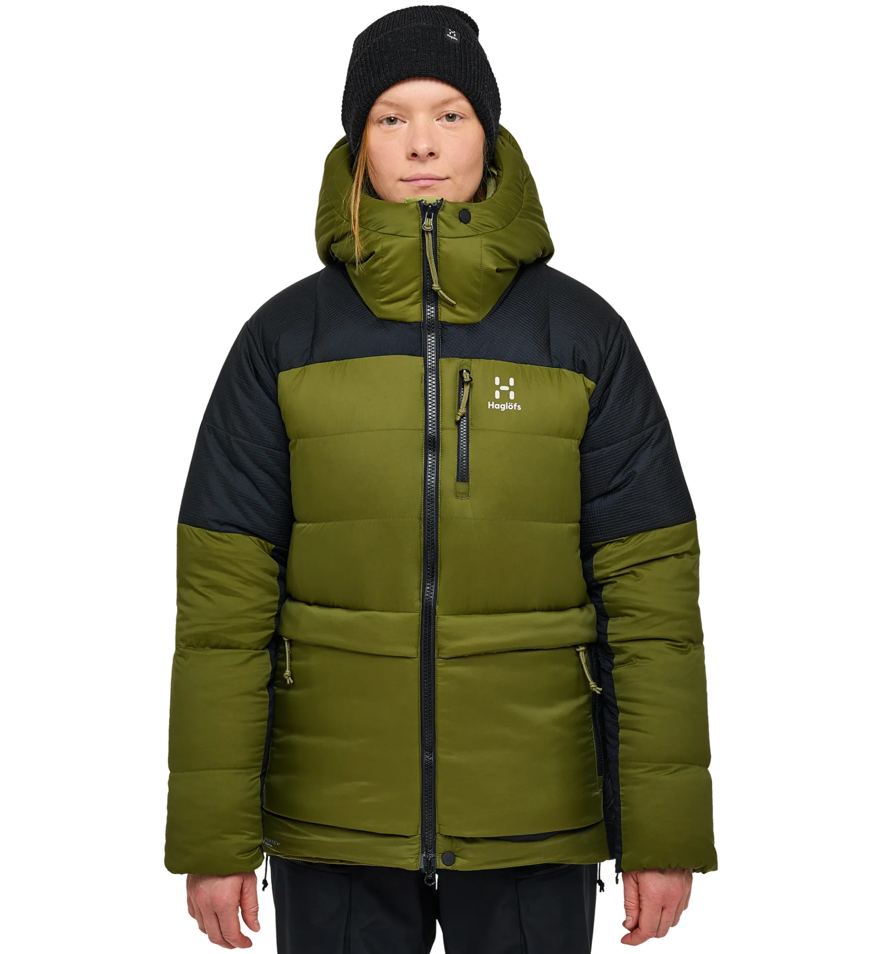 Haglöfs Riksgränsen Down 850 Hood Women- Jackor|Skidor · Snowboard