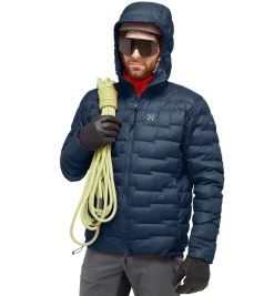 Haglöfs ROC Flash Down Hood Men- Jackor|Alpinism