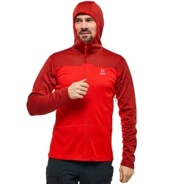 Haglöfs ROC Flash Mid Hood Men- Jackor|Fleece · Mellanlager
