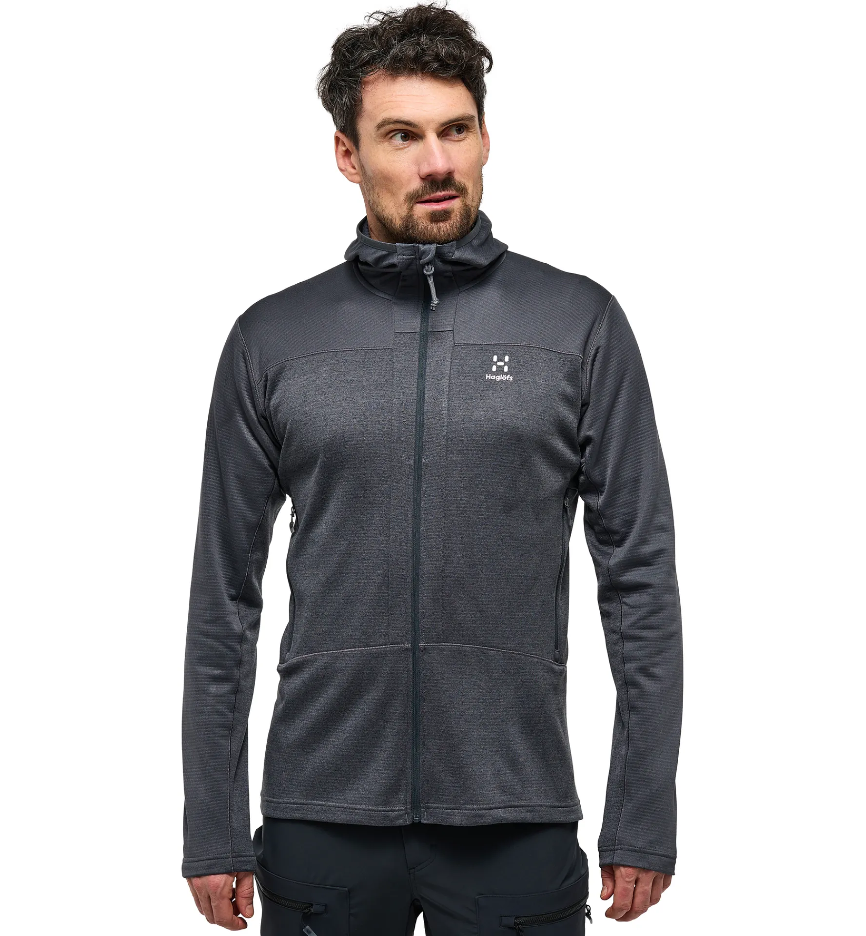 Haglöfs ROC Flash Mid Hood Men- Jackor|Fleece · Mellanlager