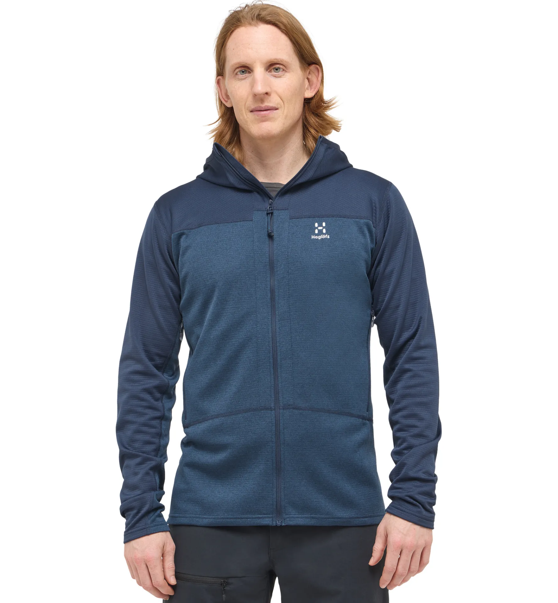 Haglöfs ROC Flash Mid Hood Men- Jackor|Fleece · Mellanlager