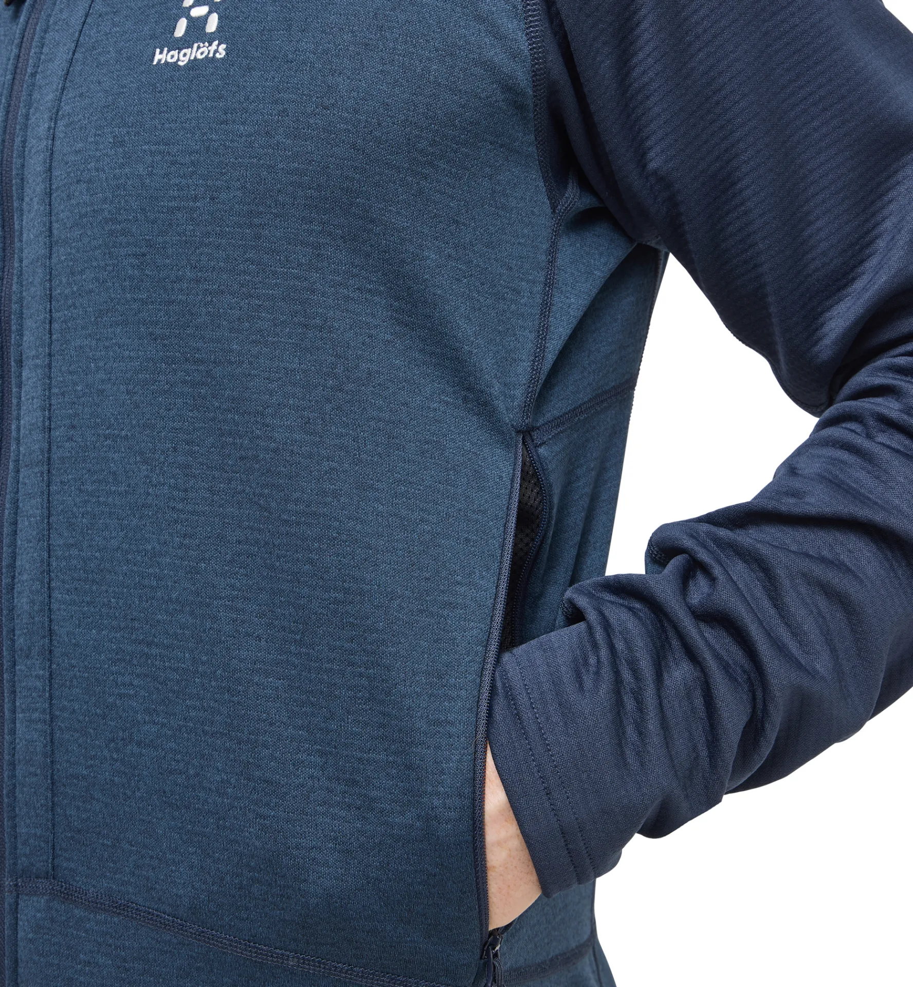 Haglöfs ROC Flash Mid Hood Men- Jackor|Fleece · Mellanlager