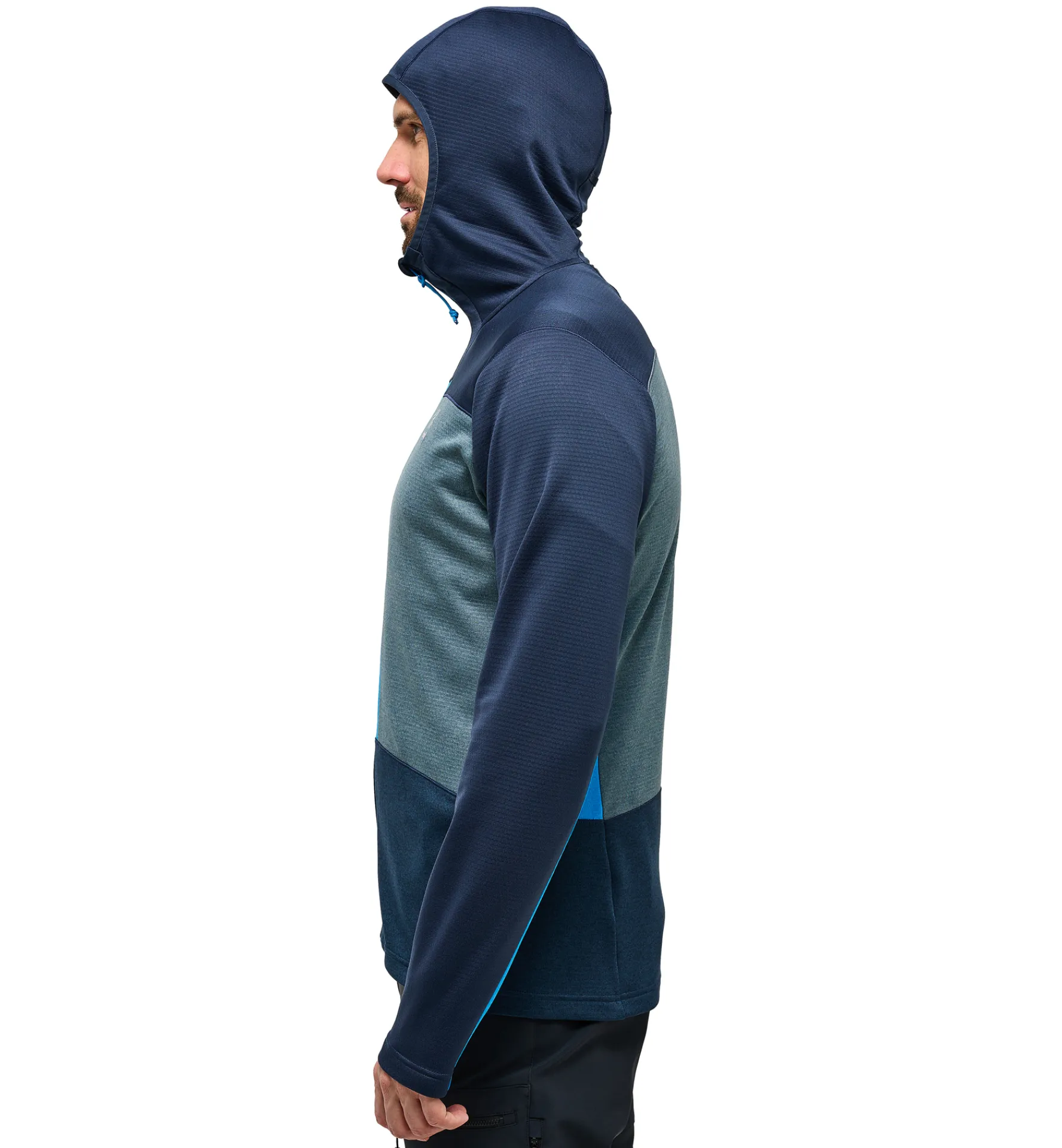 Haglöfs ROC Flash Mid Hood Men- Fleece · Mellanlager|Jackor