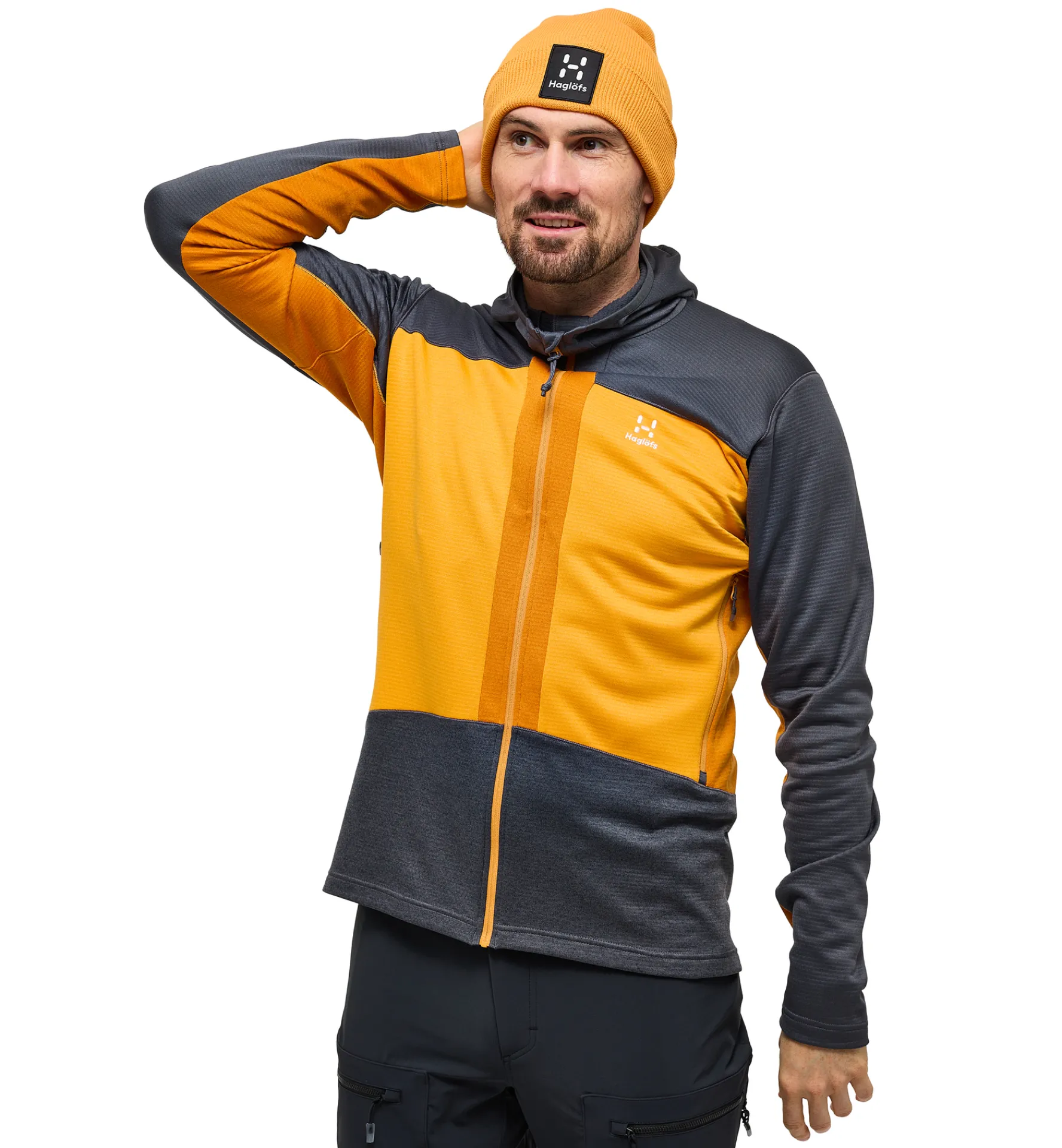 Haglöfs ROC Flash Mid Hood Men- Jackor|Fleece · Mellanlager