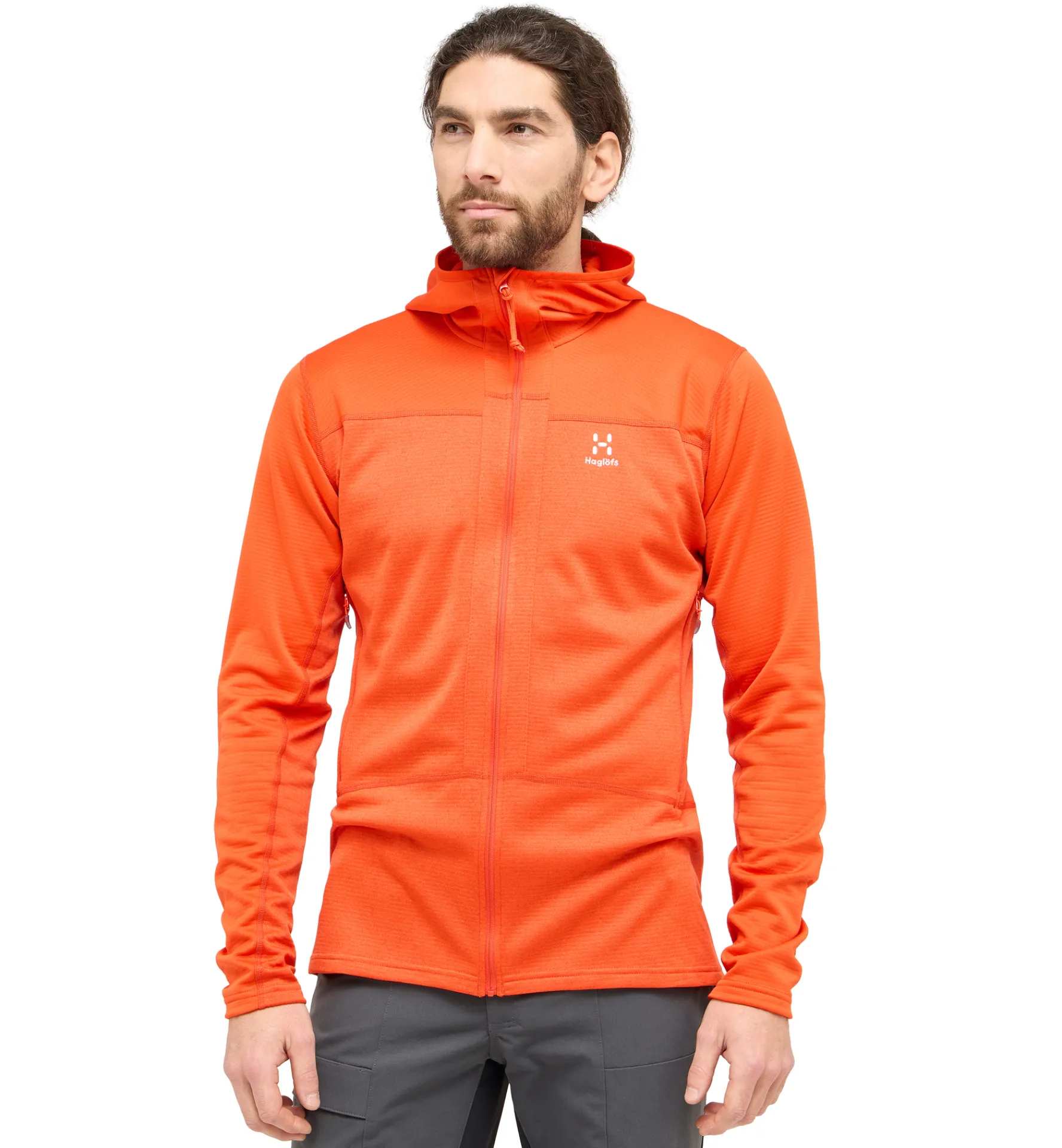 Haglöfs ROC Flash Mid Hood Men- Jackor|Fleece · Mellanlager
